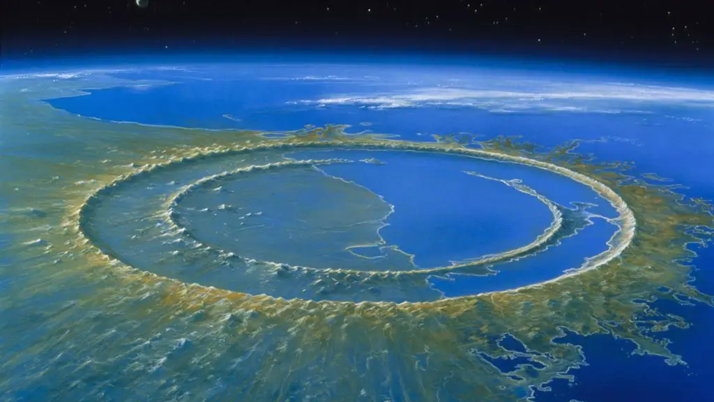 Where did meteor hit in Yucatan