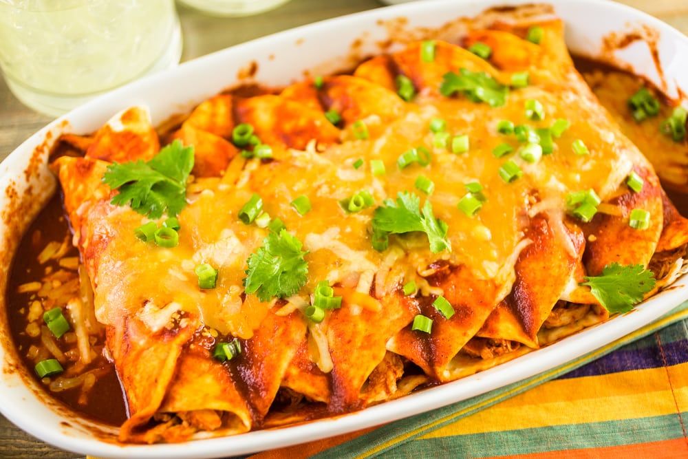 Are enchiladas an authentic Mexican dish