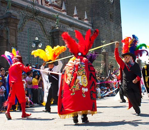 How is Cinco de Mayo celebrated in Puebla
