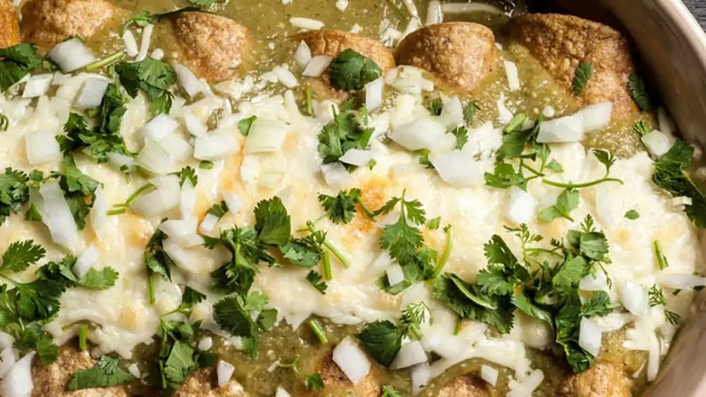 How do you make green enchiladas not soggy