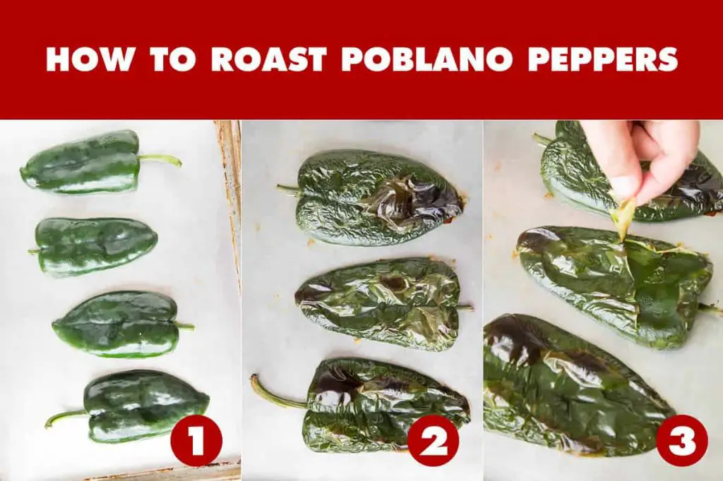 Do you have to roast poblano peppers before using