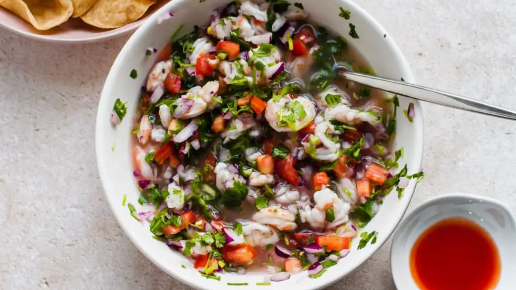 What is ceviche made of in Mexico