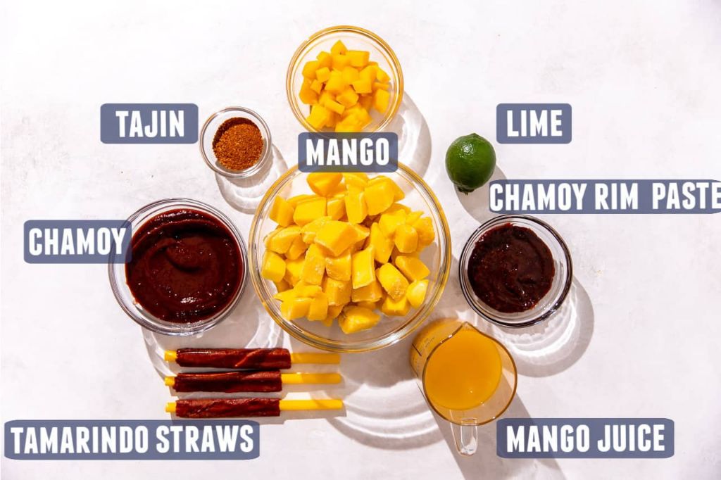 What is mangonadas made of