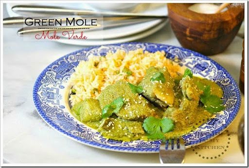 What does mole verde taste like