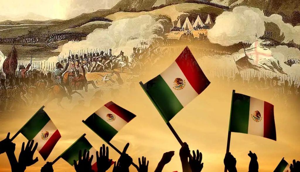 What countries were involved in the Mexican independence