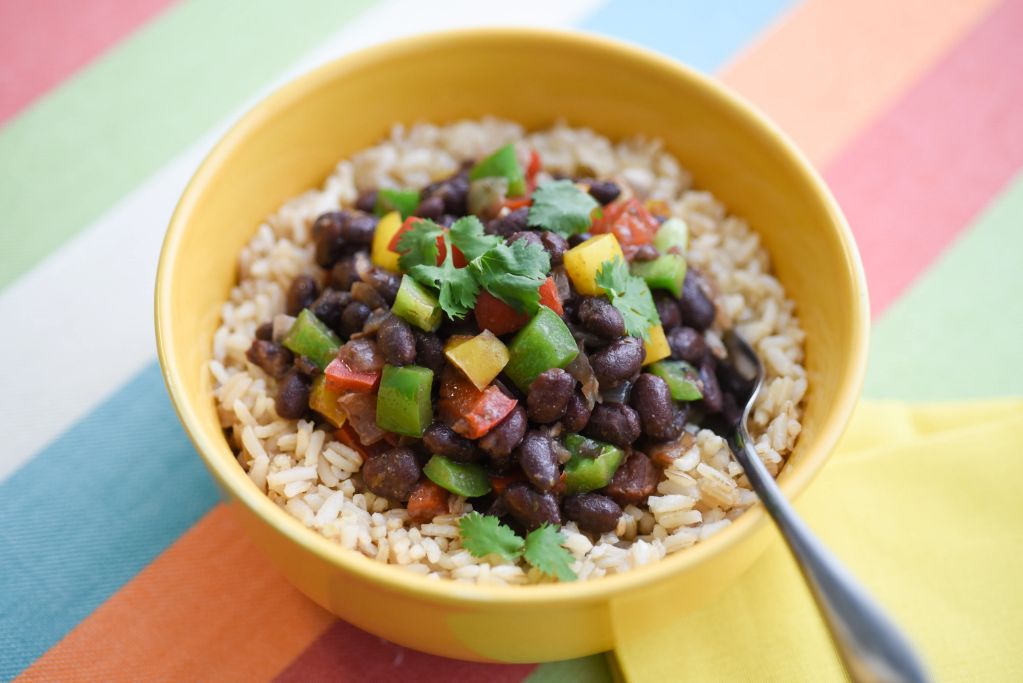Are black beans and rice healthy