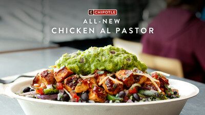 What is chicken al pastor Chipotle