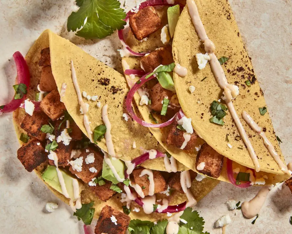 Where did potato tacos come from